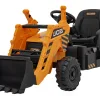 Дитячий акумуляторний трактор JCB Excavator Жовтий