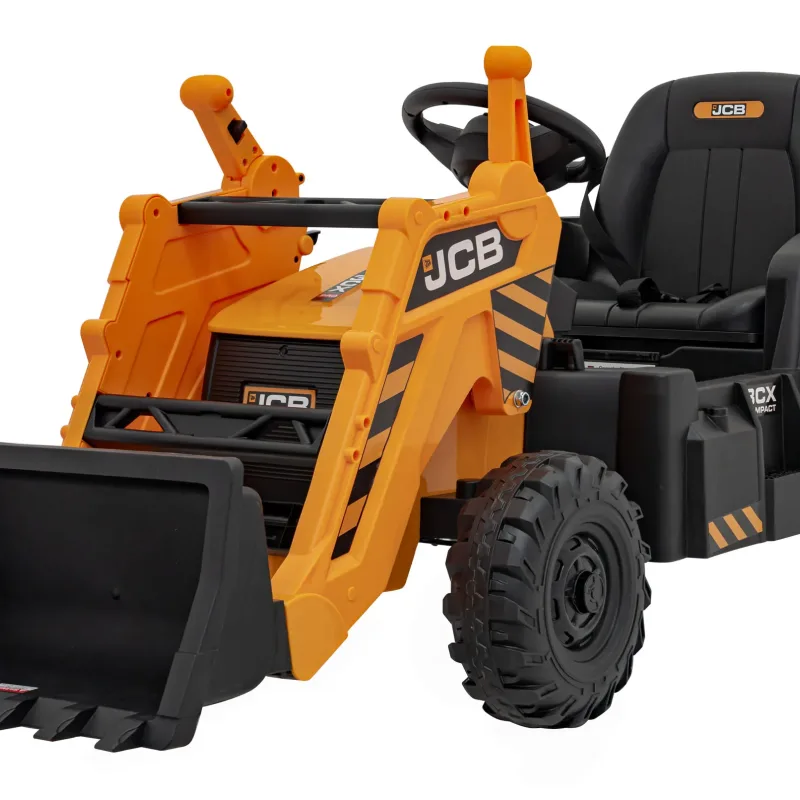 Дитячий акумуляторний трактор JCB Excavator Жовтий