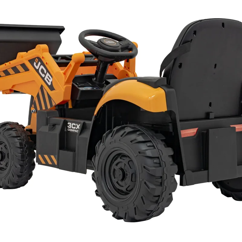 Дитячий акумуляторний трактор JCB Excavator Жовтий