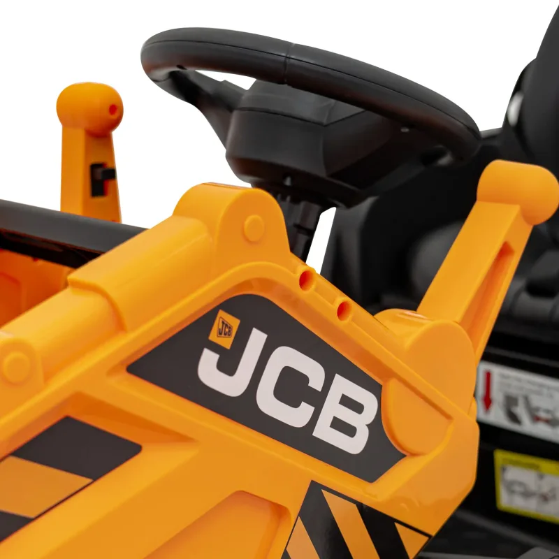 Дитячий акумуляторний трактор JCB Excavator Жовтий