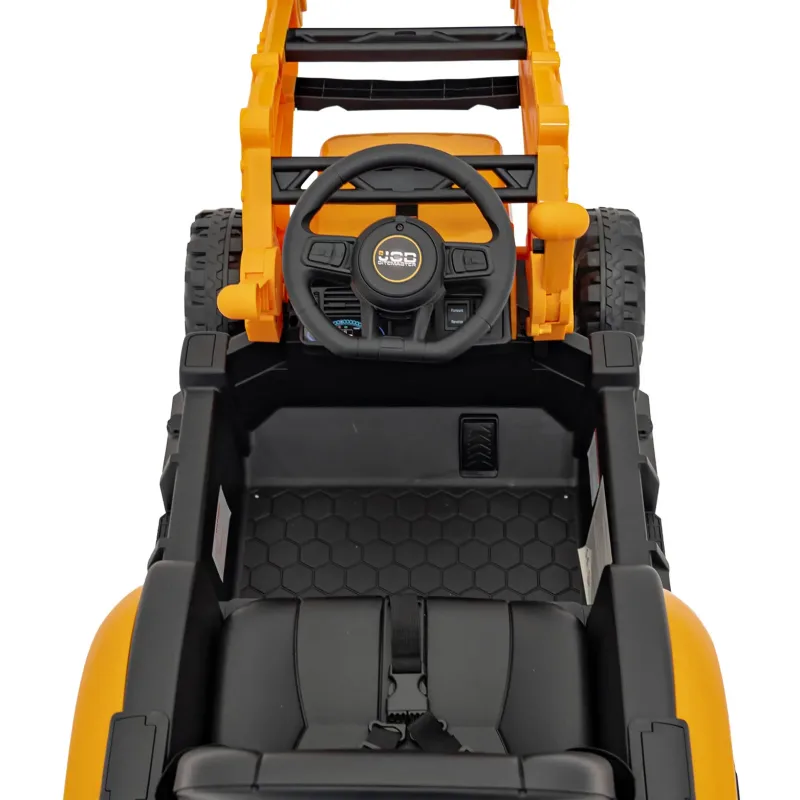 Дитячий акумуляторний трактор JCB Excavator Жовтий