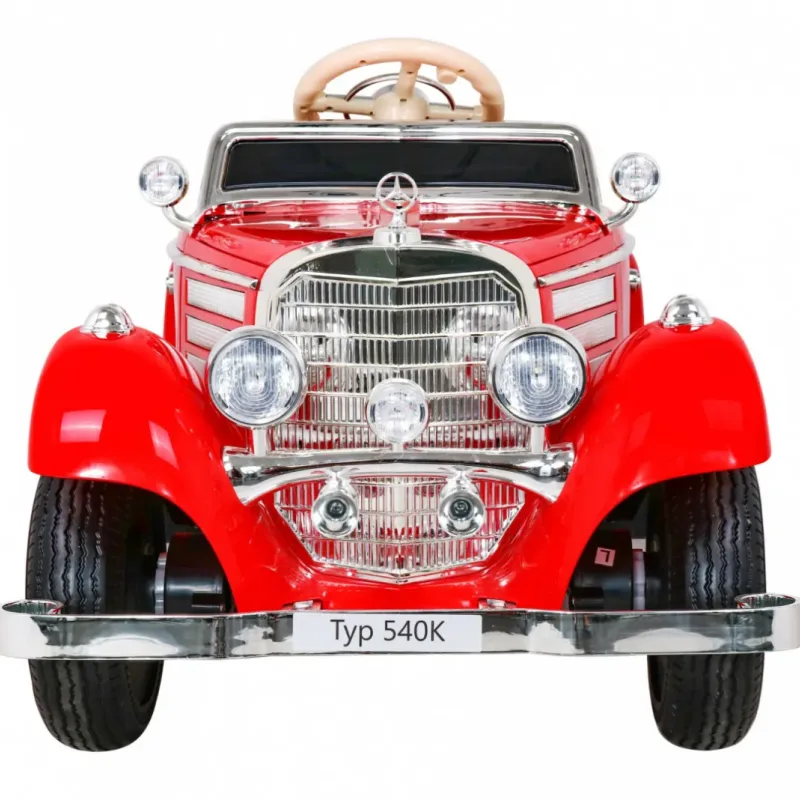 Дитячий акумулятрний автомобіль Mercedes Benz Retro 540A Червоний Дитячий акумулятрний автомобіль Mercedes Benz Retro 540A Червоний