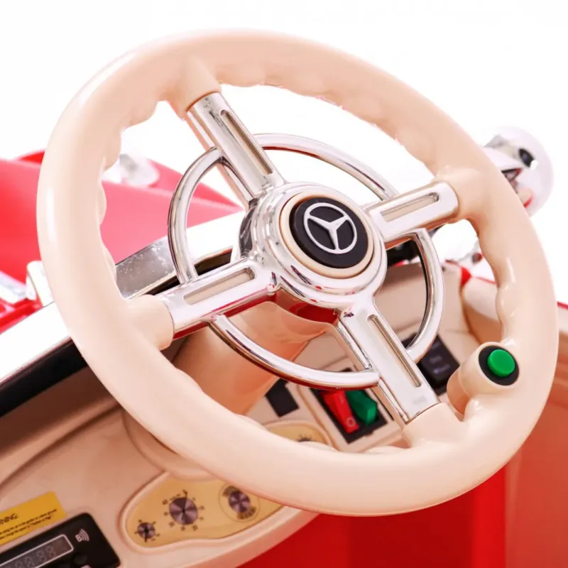 Дитячий акумулятрний автомобіль Mercedes Benz Retro 540A Червоний Дитячий акумулятрний автомобіль Mercedes Benz Retro 540A Червоний