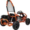 Дитячий бензиновий картинг Gokart MUD MONSTER Помаранчевий