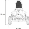 Дитячий бензиновий картинг Gokart MUD MONSTER Помаранчевий