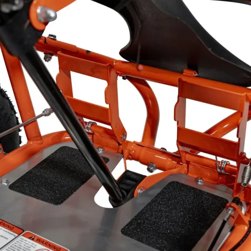 Дитячий бензиновий картинг Gokart MUD MONSTER Помаранчевий