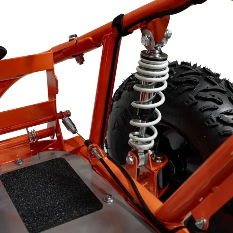 Дитячий бензиновий картинг Gokart MUD MONSTER Помаранчевий