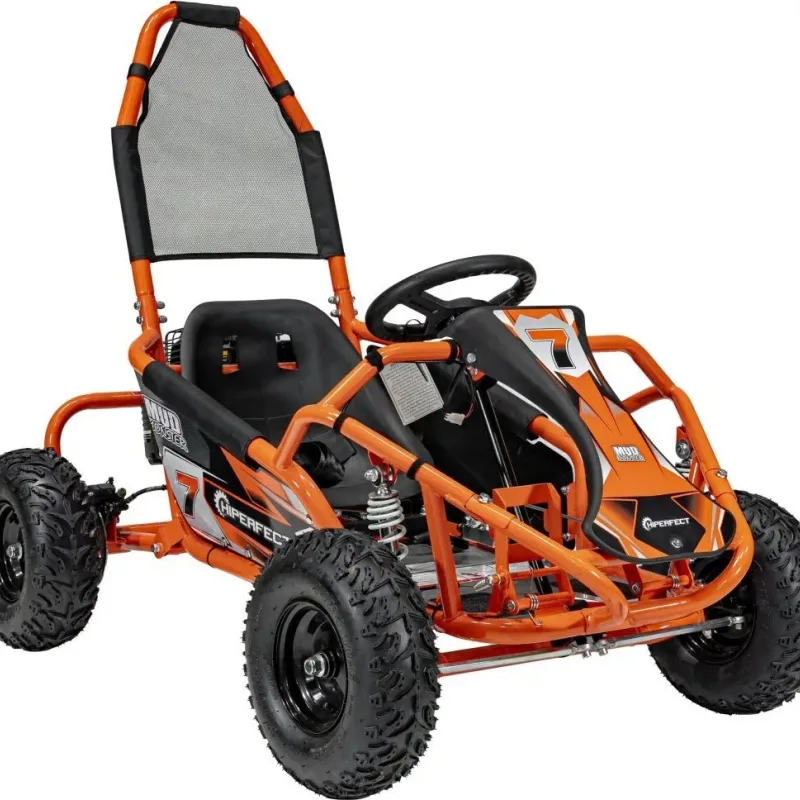 Дитячий бензиновий картинг Gokart MUD MONSTER Помаранчевий