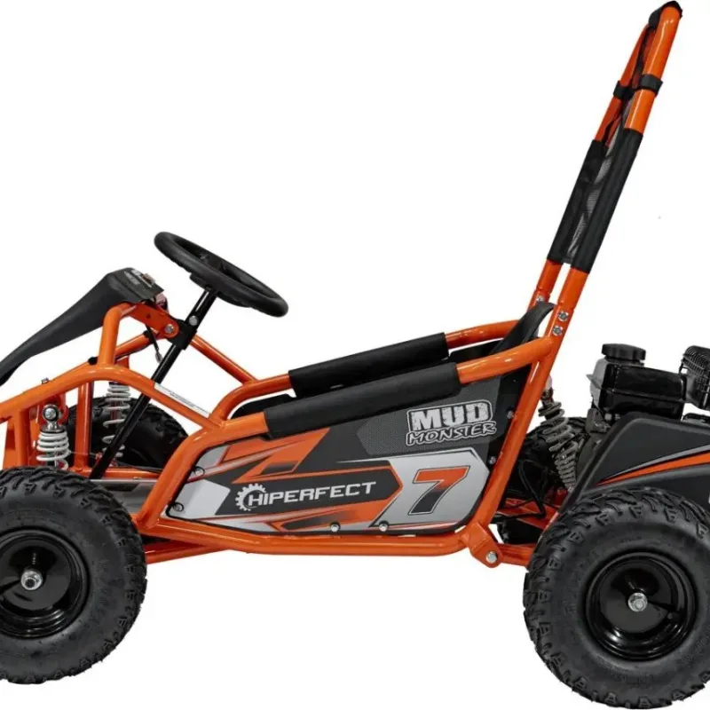 Дитячий бензиновий картинг Gokart MUD MONSTER Помаранчевий