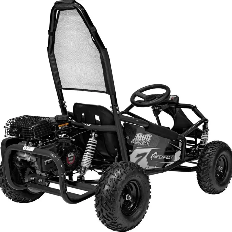 Дитячий бензиновий картинг Gokart MUD MONSTER Чорний