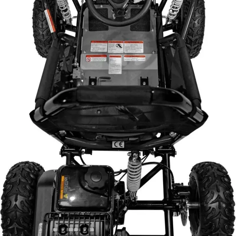Дитячий бензиновий картинг Gokart MUD MONSTER Чорний