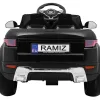 Дитячий електромобіль Rapid Racer Black + Пульт + Вільний старт + EVA + MP3 LED