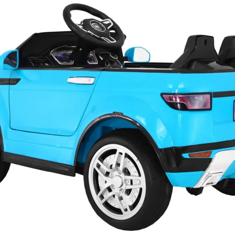 Дитячий електромобіль Rapid Racer Blue + Пульт + Вільний старт + EVA + MP3 LED Дитячий електромобіль Rapid Racer Blue + Пульт + Вільний старт + EVA + MP3 LED