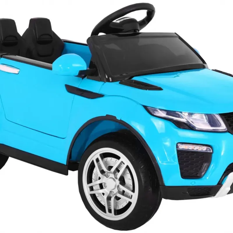 Дитячий електромобіль Rapid Racer Blue + Пульт + Вільний старт + EVA + MP3 LED Дитячий електромобіль Rapid Racer Blue + Пульт + Вільний старт + EVA + MP3 LED