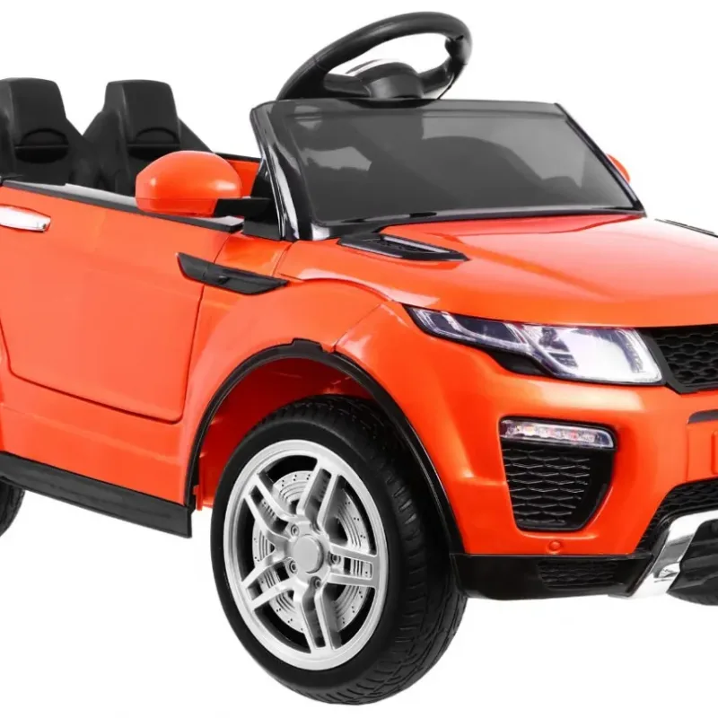 Дитячий електромобіль Rapid Racer Помаранчевий + Пульт + Вільний старт + EVA + MP3 LED Дитячий електромобіль Rapid Racer Помаранчевий + Пульт + Вільний старт + EVA + MP3 LED
