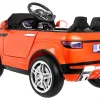 Дитячий електромобіль Rapid Racer Помаранчевий + Пульт + Вільний старт + EVA + MP3 LED