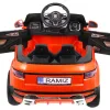 Дитячий електромобіль Rapid Racer Помаранчевий + Пульт + Вільний старт + EVA + MP3 LED