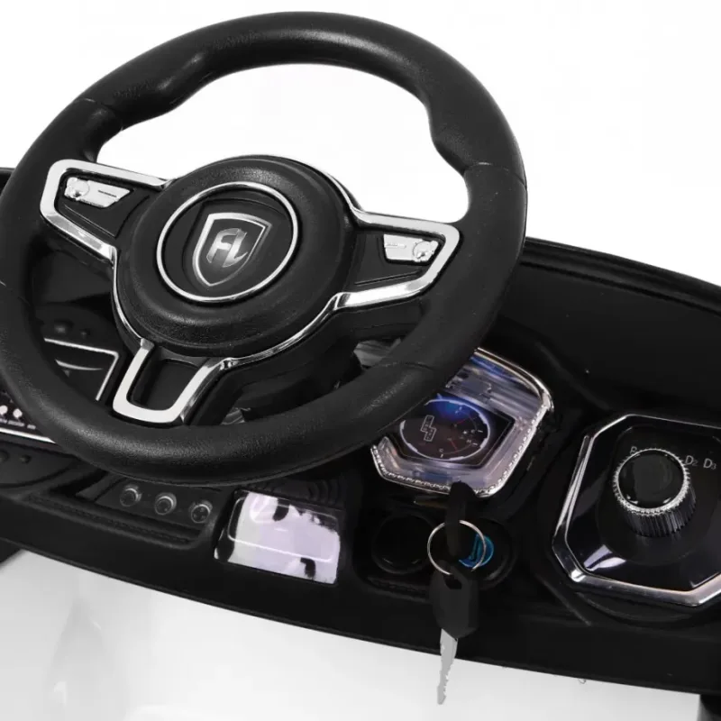 Дитячий електромобіль Rapid Racer Помаранчевий + Пульт + Вільний старт + EVA + MP3 LED