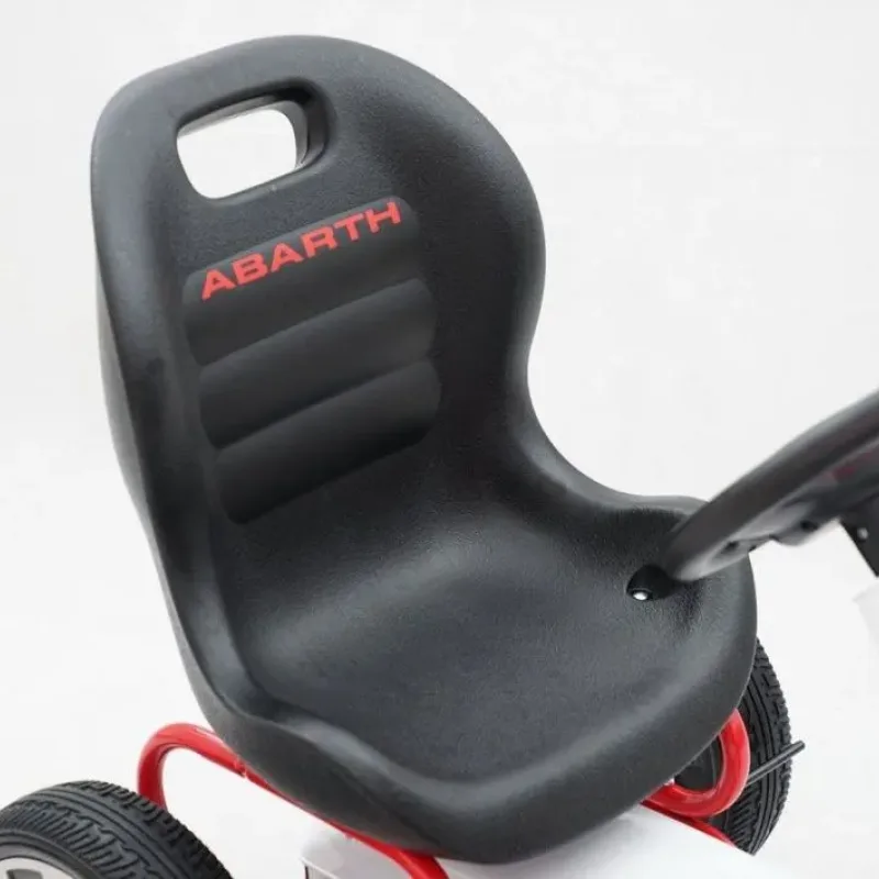 Дитячий педальний картинг ABARTH Білий Дитячий педальний картинг ABARTH Білий
