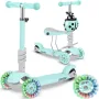 Дитячий самокат триколісний Ricokids Buggy м'ятний