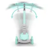 Дитячий самокат триколісний Ricokids Buggy м'ятний