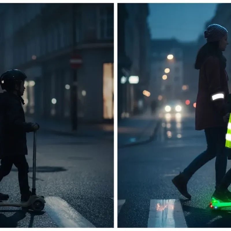 Дитячий самокат триколісний Ricokids Glow бірюзовий