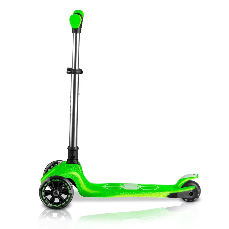 Дитячий самокат триколісний Ricokids Jelly зелений