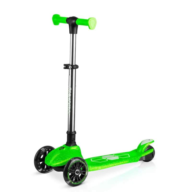 Дитячий самокат триколісний Ricokids Jelly зелений