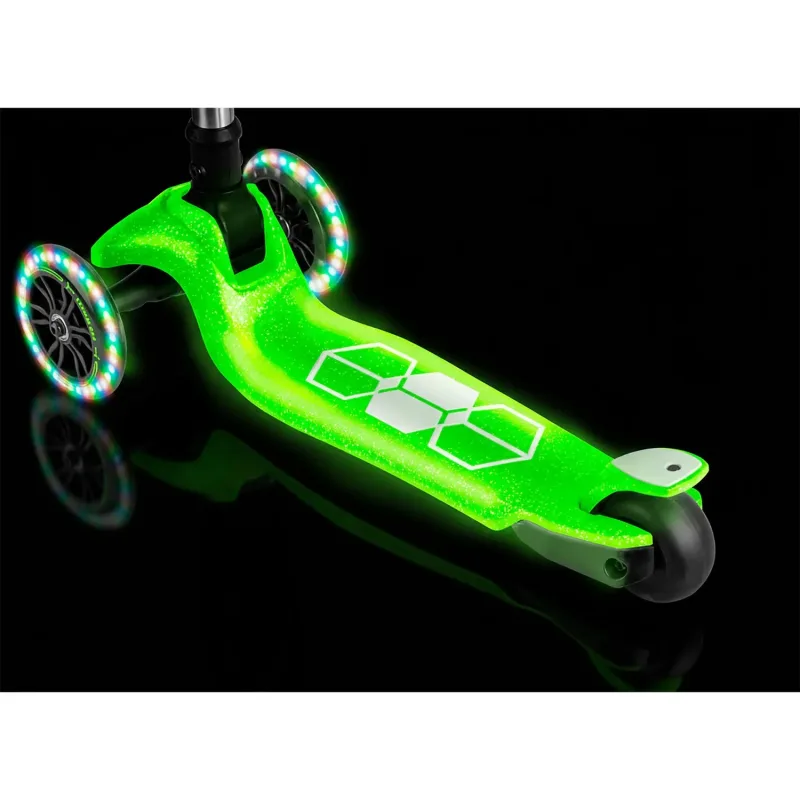 Дитячий самокат триколісний Ricokids Jelly зелений