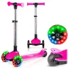 Дитячий самокат триколісний Ricokids Jelly рожевий Дитячий самокат триколісний Ricokids Jelly рожевий