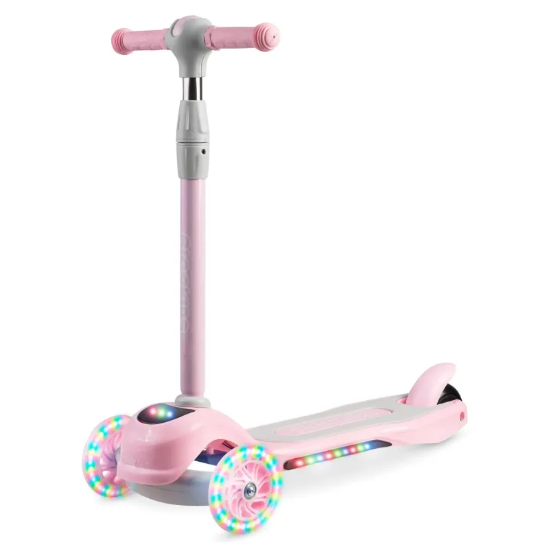 Дитячий самокат триколісний Ricokids Piko рожевий