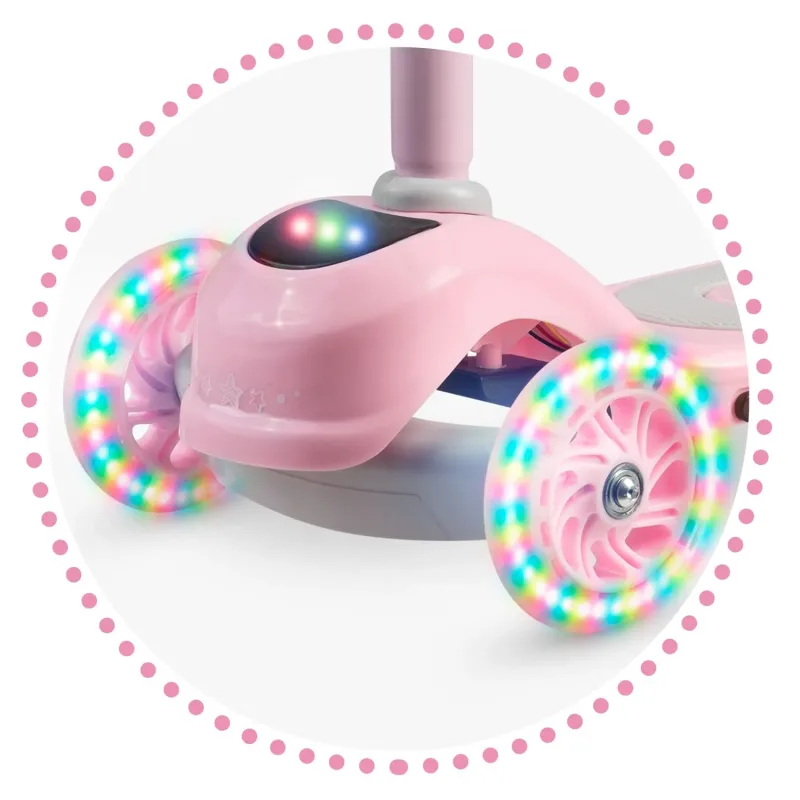Дитячий самокат триколісний Ricokids Piko рожевий Дитячий самокат триколісний Ricokids Piko рожевий