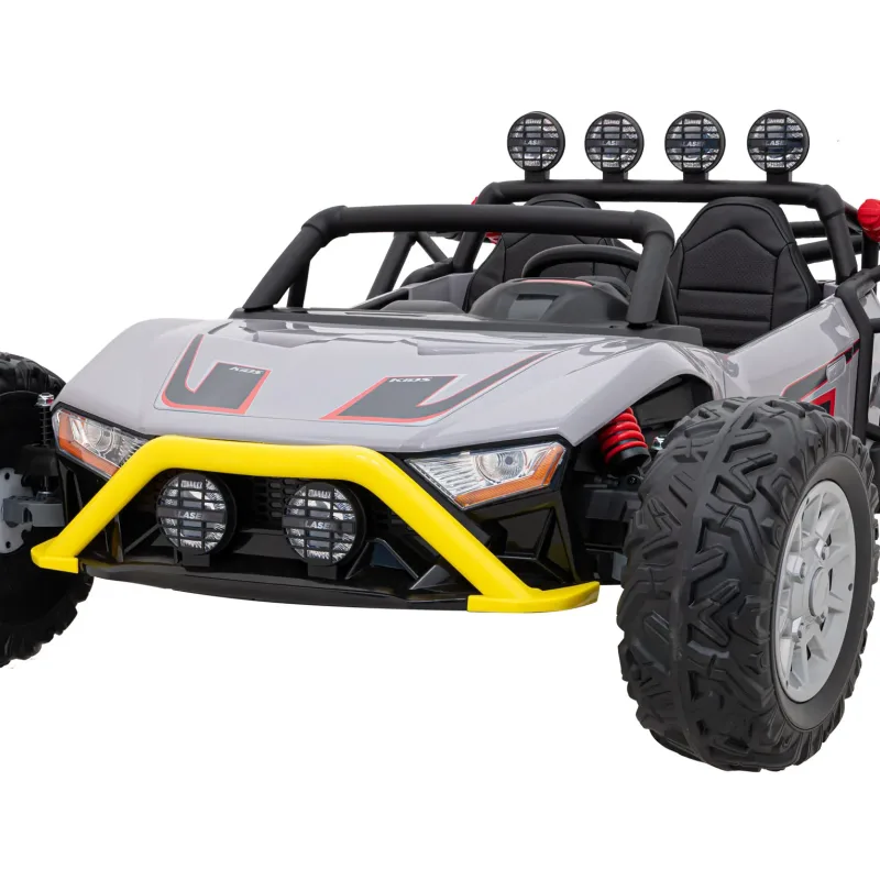 Машинка Buggy Racing 5 на акумуляторі для дітей +3. Сірий + Двигуни 2х200Вт + Пульт + Повільний Старт Машинка Buggy Racing 5 на акумуляторі для дітей +3. Сірий + Двигуни 2х200Вт + Пульт + Повільний Старт