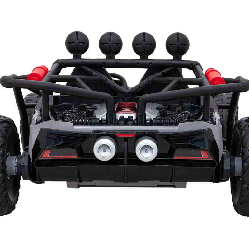 Машинка Buggy Racing 5 на акумуляторі для дітей +3. Сірий + Двигуни 2х200Вт + Пульт + Повільний Старт Машинка Buggy Racing 5 на акумуляторі для дітей +3. Сірий + Двигуни 2х200Вт + Пульт + Повільний Старт