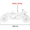 Машинка Buggy Racing 5 на акумуляторі для дітей +3. Сірий + Двигуни 2х200Вт + Пульт + Повільний Старт Машинка Buggy Racing 5 на акумуляторі для дітей +3. Сірий + Двигуни 2х200Вт + Пульт + Повільний Старт