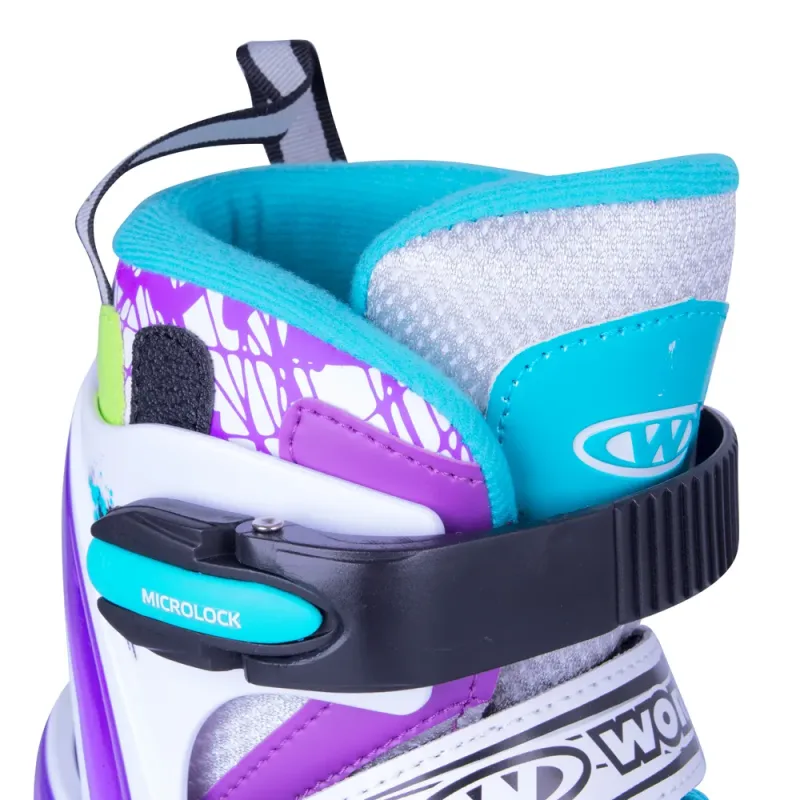 Регульовані ролики WORKER Fizzo ABEC-7 - розмір L (39-42) Регульовані ролики WORKER Fizzo ABEC-7 - розмір L (39-42)