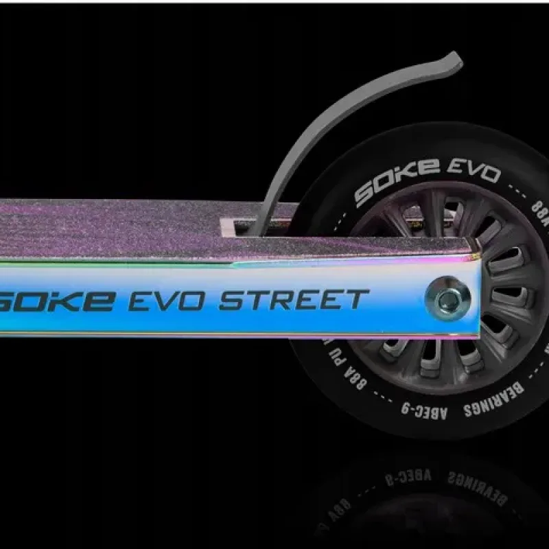 Самокат трюковий SOKE EVO фіолетовий Самокат трюковий SOKE EVO фіолетовий