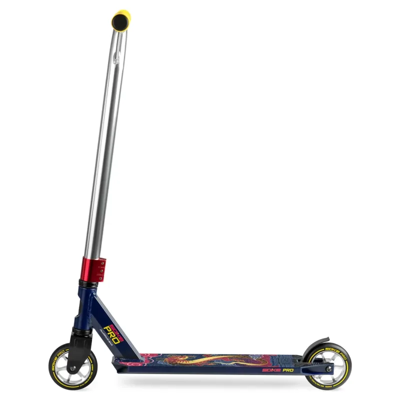 Самокат трюковий SOKE PRO синьо-жовтий Самокат трюковий SOKE PRO синьо-жовтий
