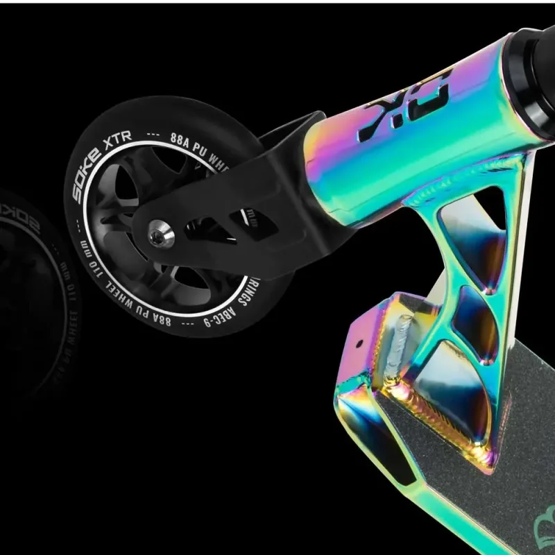 Самокат трюковий SOKE XTR Street Rainbow чорний Самокат трюковий SOKE XTR Street Rainbow чорний