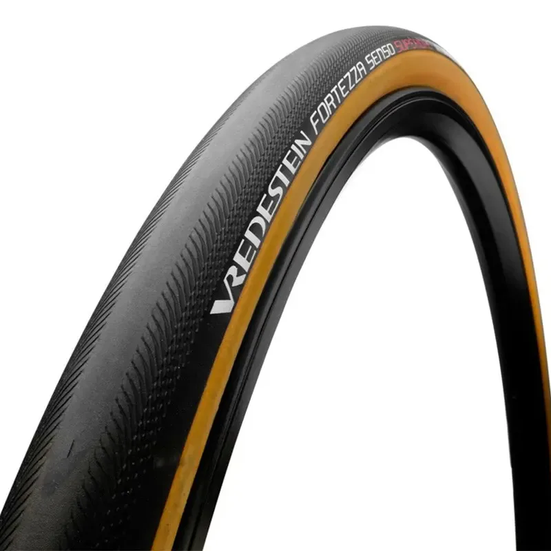 Шина 28 x 1,00 /700 x 25C/ VREDESTEIN FORTEZZA SENSO SUPERIORE TPI320 ,235 г висувна (25-622) чорно-жовта