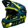 Шолом BELL SUPER DH MPS SPHERICAL full face розмір M 55-59 см, синьо-жовтий
