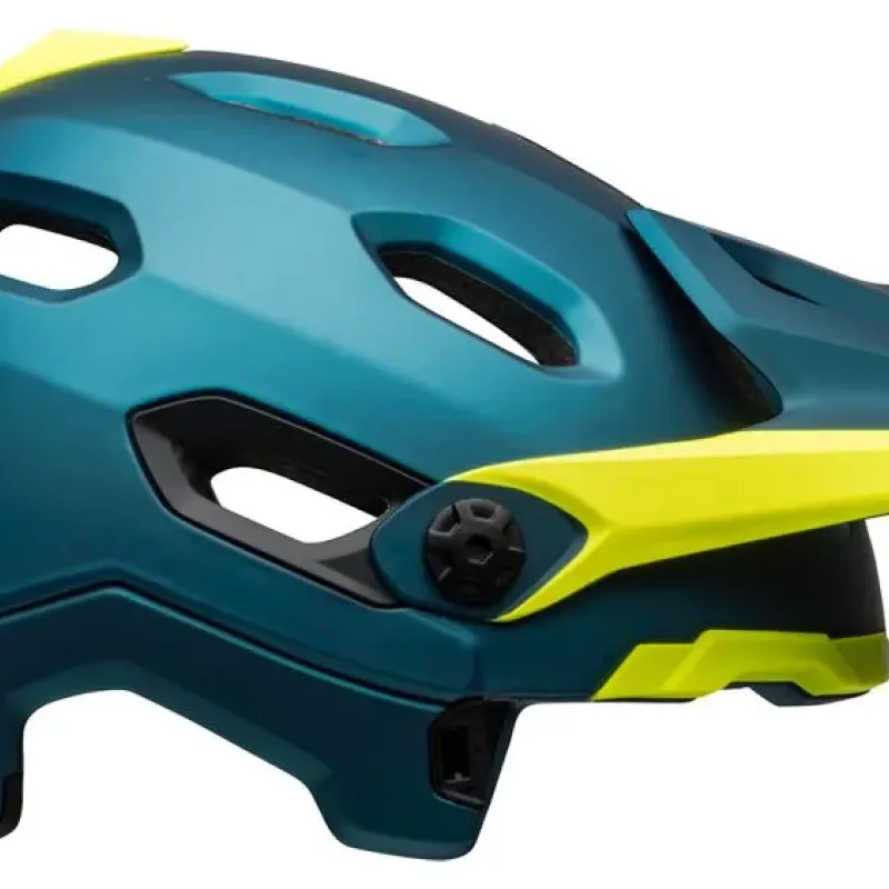 Шолом BELL SUPER DH MPS SPHERICAL full face розмір M 55-59 см, синьо-жовтий