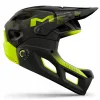 Шолом MET PARACHUTE MCR MIPS full face розмір M 56-58 см, чорно-зелений