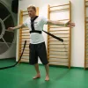 Стрічка-еспандер для вправ inSPORTline Byfaster RS1300 чорна Стрічка-еспандер для вправ inSPORTline Byfaster RS1300 чорна