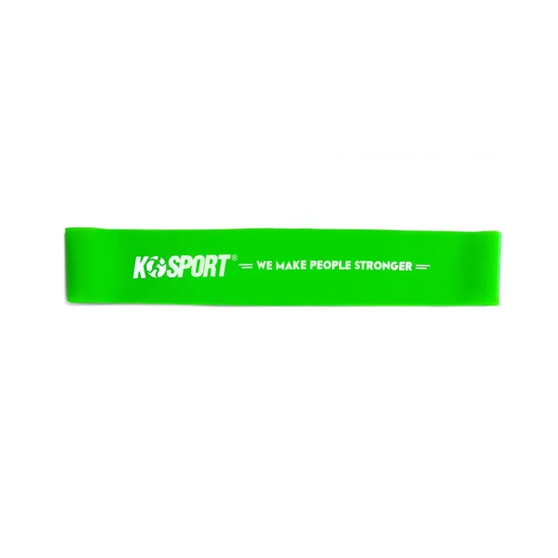 Стрічка-еспандер для вправ K-Sport Power Band Min зелена