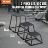 Пліометричний бокс VEVOR 30,5 - 45,8 см - 60,9 см, чорний