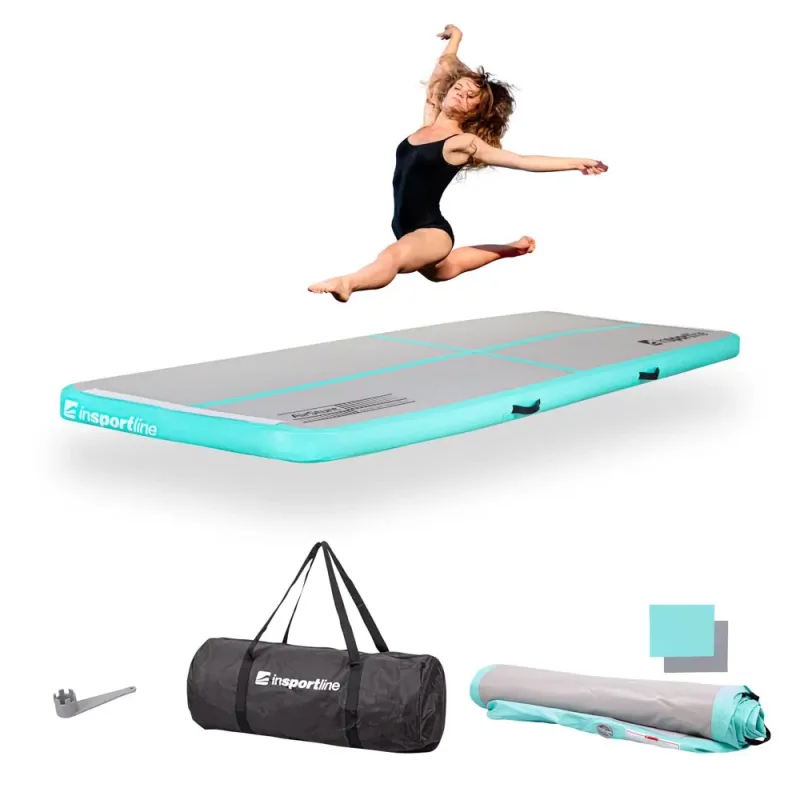 Килимок надувний inSPORTline Airstunt 300x100x10 см, білий
