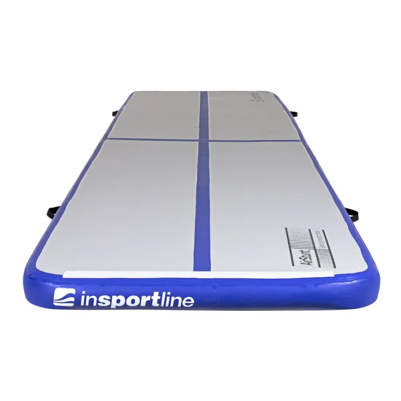 Килимок надувний inSPORTline Airstunt 500x100x10 см, біло-синій