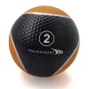 Медичний м'яч YakimaSport 2 кг, чорно-помаранчевий
