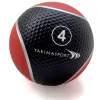 Медичний м'яч YakimaSport 4 кг, чорно-червоний Медичний м'яч YakimaSport 4 кг, чорно-червоний